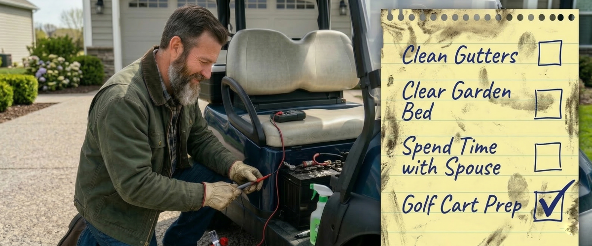 How to Prep Your Golf Cart for Spring Riding Season