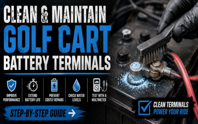 How to Clean Golf Cart Battery Terminals (and Test Them the Right Way)