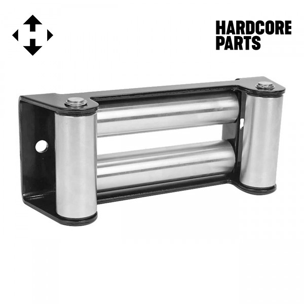 10" Winch Roller Fairlead - 12000lb Capacity for Recovery Off Road Jeep Truck Trailer