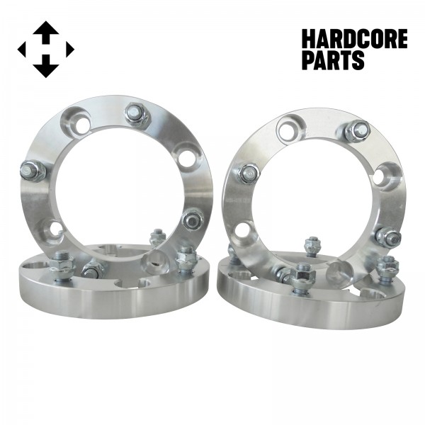 4 QTY 1" 4x137 to 4x156 ATV Wheel Spacer Adapters Center Bore 110mm, Stud 12x1.5