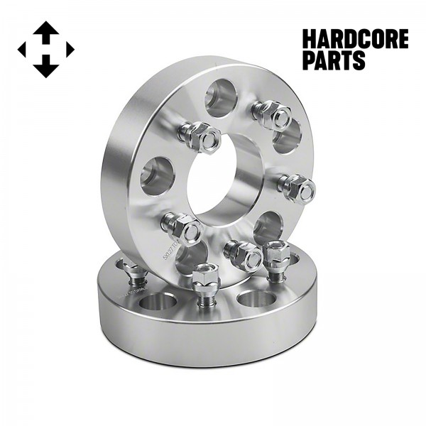 2 QTY Wheel Spacers Adapters 1.25" fits all 5x5 vehicle to 5x4.5 wheel patterns with 12x1.5 threads