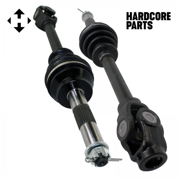 Front Left & Right CV Axles - Fits Polaris Sportsman, Scrambler, Big Boss, Magnum, Xplorer, Xpedition, Worker & More 1996-2009