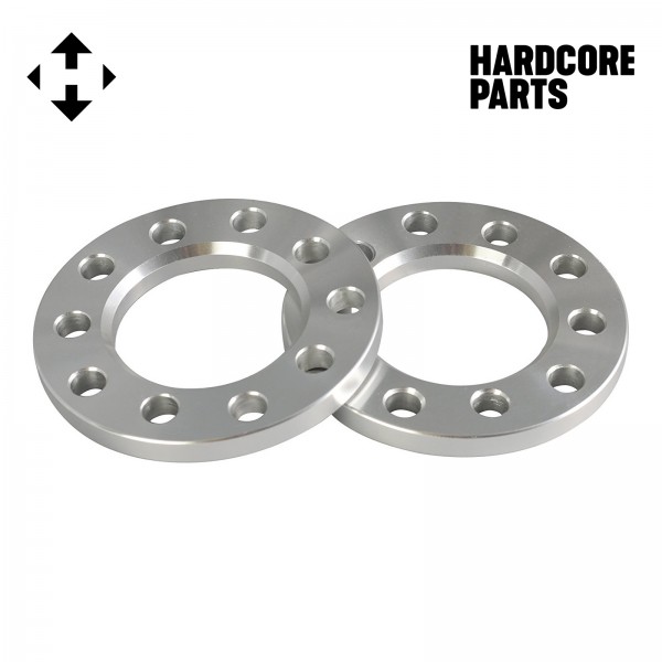 2 QTY Wheel Spacers Adapters .5" (1/2") universally - Compatible With 5x4.5 (5x114.3) and 5x4.75 (5x120.7 / 5x120.65) wheel patterns - Compatible with Buick Cadillac Chevy Chevrolet