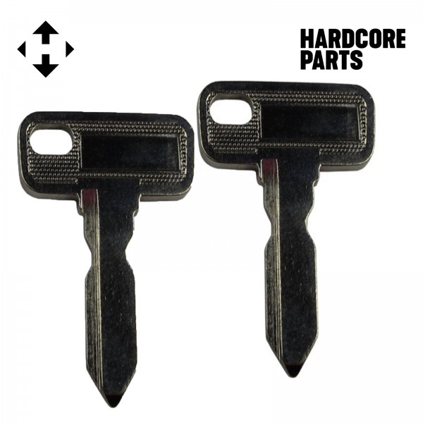 Golf Cart Replacement Key, Club Car Gas/Electric DS & Precedent 1982-UP, Set of 2