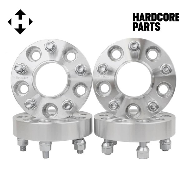 4 QTY Wheel Spacers Adapters 32mm (32 millimeter) fits all 5x4.5 (5x114.3) vehicle to 5x4.5 wheel bolt patterns with 12x1.25 threads - Compatible with Infiniti G35, G37, Nissan 240sx 350z 370z 300zx