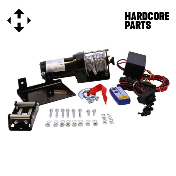 3000lb Load Recovery Winch for ATV UTV Trailer Boat