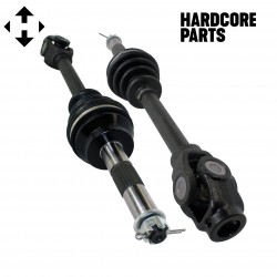 Front Left & Right CV Axles - Fits Polaris Sportsman | Scrambler | Big Boss | Magnum | Xplorer | Xpedition | Worker & More (96-09)