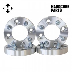 4 QTY ATV Wheel Spacers 1" 4x110 - Compatible with Yamaha Grizzly Rhino Wolverine Big Bear Kodiak YFM 450 600 660 700