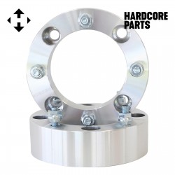 2 QTY 2" 4x115 ATV Wheel Spacer Adapters Studs M10-1.25 Center Bore 85mm - Fits Arctic Cat Yamaha