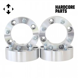 4 QTY 2" 4x115 ATV Wheel Spacer Adapters Studs M10-1.25 Center Bore 85mm - Fits Arctic Cat Yamaha