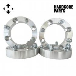 4 QTY ATV Wheel Spacers 1.5" 4x156 bolt patterns with 12x1.5 threads (same style lug nuts as automotive spacers) Polaris Ranger RZR XP 1000 Trail 900 XC High Performance S Ranger Ace