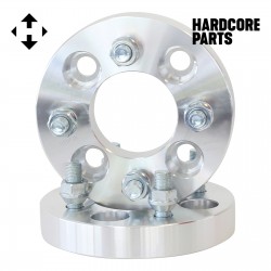 2 QTY Golf Cart Wheel Spacers 1" fits all 4x4 bolt patterns with M12x1.25 Studs Center Bore: 68.5mm - Compatible with Yamaha Golf Carts