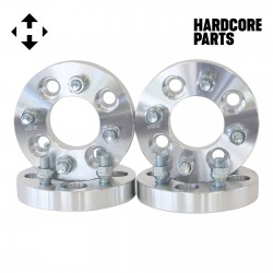 4 QTY Golf Cart Wheel Spacers 1" fits all 4x4 bolt patterns with M12x1.25 Studs Center Bore: 68.5mm - Compatible with Yamaha Golf Carts