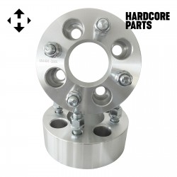 2 QTY Golf Cart Wheel Spacers 2" fits all 4x4 bolt patterns with M12x1.25 Studs Center Bore: 68.5mm - Compatible with Yamaha Golf Carts