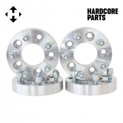 4 QTY Wheel Spacers Adapters 1.25" fits all 5x45 vehicle to 5x4.75 wheel patterns with 12x1.5 threads