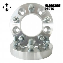 2 QTY Wheel Spacers Adapters 1" fits all 5x4.75 vehicle to 5x4.75 wheel patterns with 12x1.5 threads