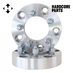 2 QTY Wheel Spacers Adapters 1.5" fits all 5x5.5 (5x139.7) vehicle to 5x4.5 (5x114.3) wheel patterns with 1/2-20 threads