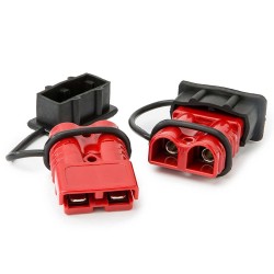 Highest Quality Quick Connector Universal Plug Kit 6 to 10 Gauge AWG 120 Amps Recovery for Winch Battery Trailer 12V and all Electrical Devices