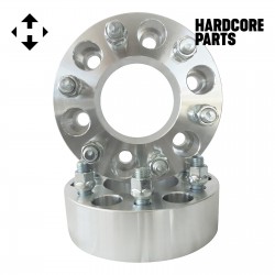 2 QTY Wheel Spacers Adapters 2" fits all 6x135 vehicle to 6x135 wheel patterns with 14x2 threads