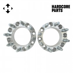 2 QTY Wheel Spacers Adapters 1.5" fits all 8x170 vehicle to 8x170 wheel patterns with 14x1.5 threads