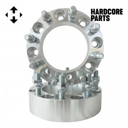 2 QTY Wheel Spacers Adapters 2" fits all 8x170 vehicle to 8x170 wheel patterns with 14x1.5 threads