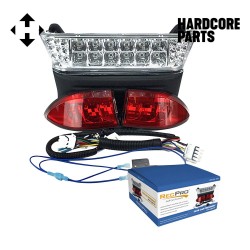 Club Car Precedent 2004-2008 Golf Cart Adjustable LED Headlights / Tail lights