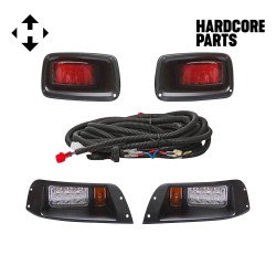 EZGO TXT 1996-2013 Golf Cart Adjustable LED Headlights / Tail lights