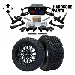 6” Heavy Duty Double A-Arm Suspension Lift Kit with 15" Wheel and Tire Combo fits Club Car DS Golf Cart (1982-2003)