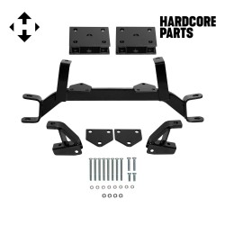 4" Drop Axle Lift Kit for EZGO TXT/PDS (1994.5-2001.5) Gas Golf Cart