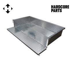 Aluminum Diamond Plate Cargo Box for Club Car PRECEDENT Golf Cart (2004+)