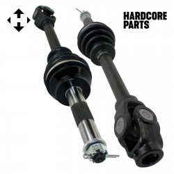 Front Left & Right CV Axles - Fits Polaris Sportsman, Scrambler, Big Boss, Magnum, Xplorer, Xpedition, Worker & More 1996-2009
