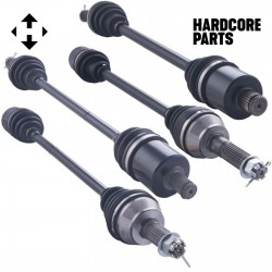 Front & Rear CV Axles (4) - Fits Polaris RZR XP 900 / 2011 2012 2013 2014