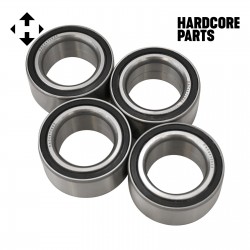 4 QTY Front & Rear Wheel Bearings Kit - Fits Polaris RZR 900 / S / 4 / XP / Jagged X - 2011-2017