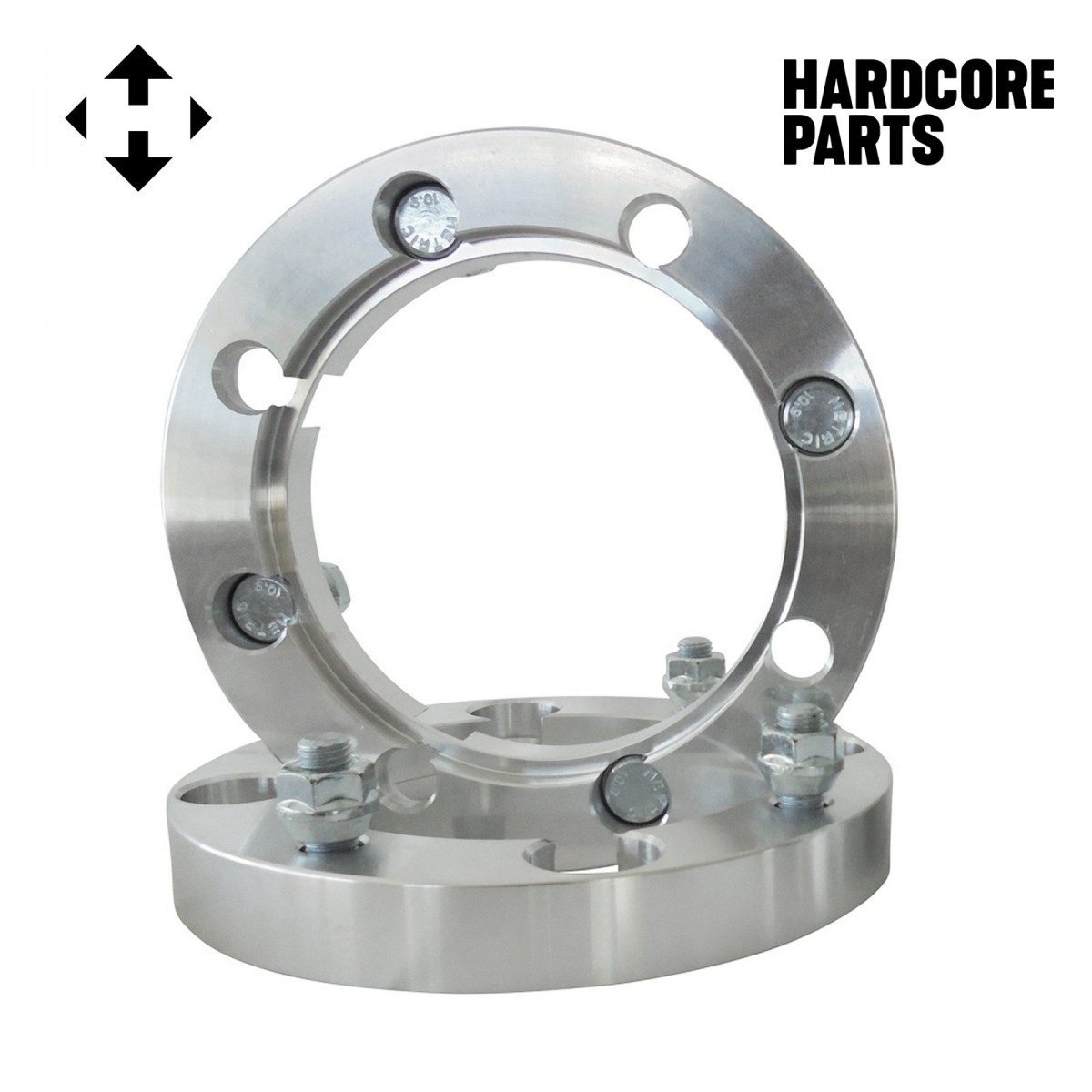 2"(1" per side) ATV wheel spacers Polaris Ranger 2 QTY