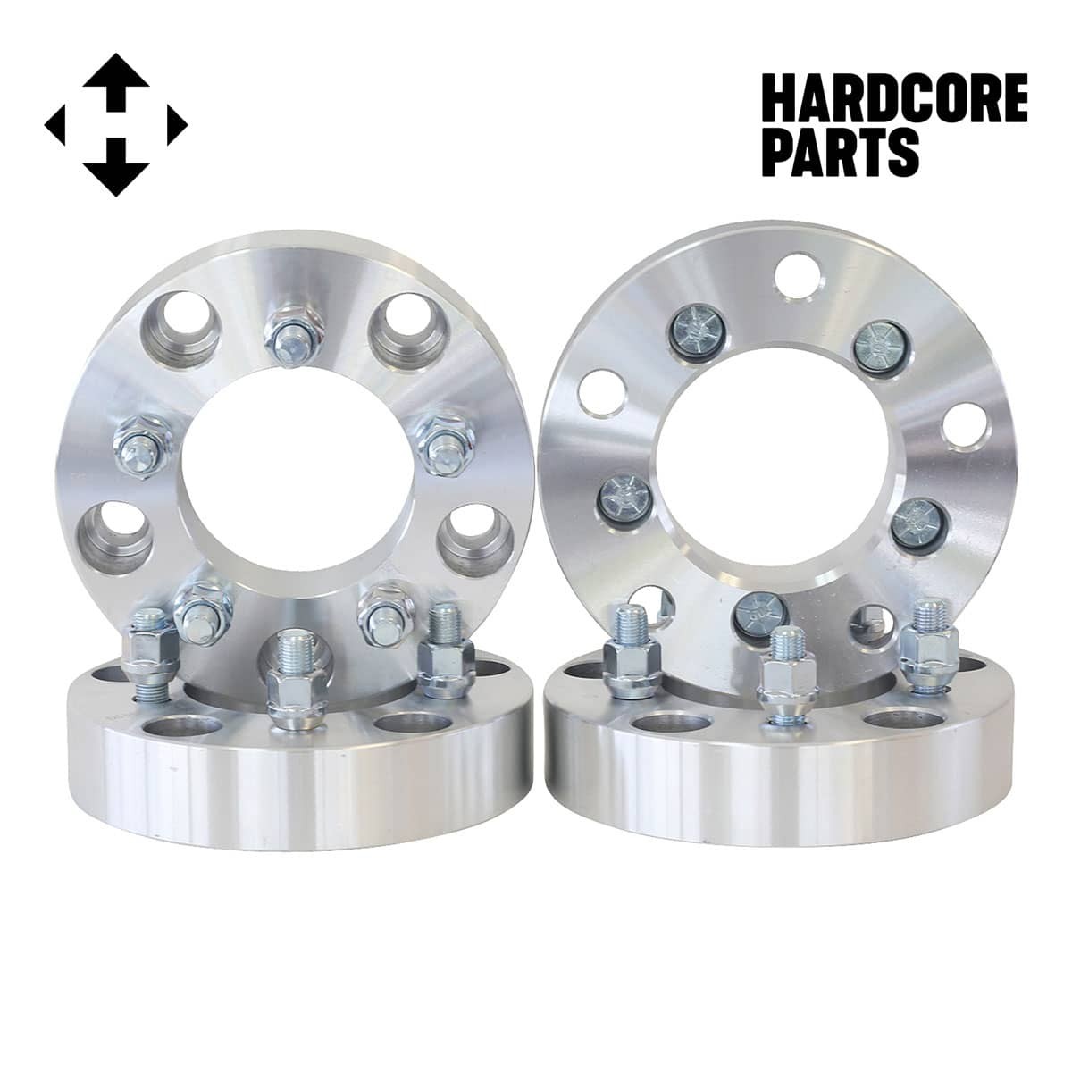 Automotive Wheel Spacers Adapters 5x114.3 / 5x4.5 4 QTY
