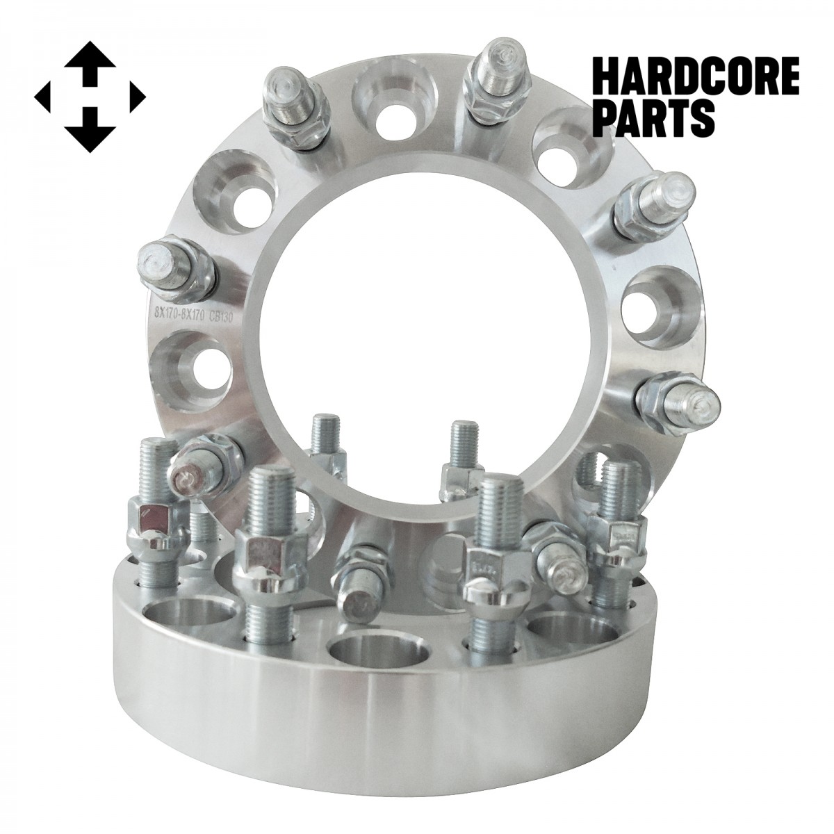 3" Wheel Spacers Adapters 2 QTY