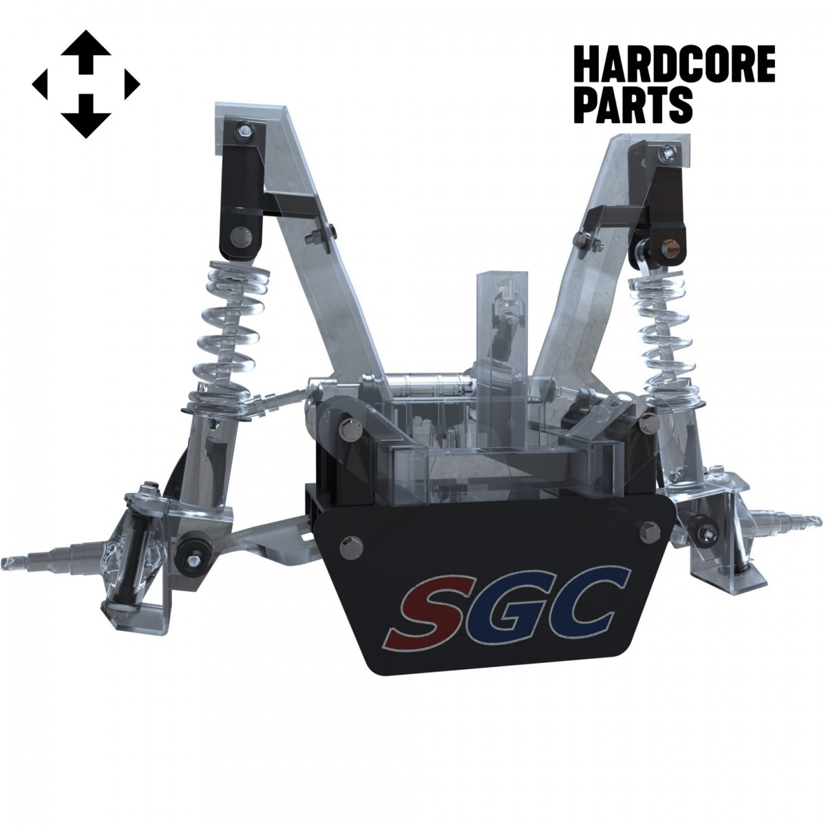 4" Spindle Extension Lift Kit for Yamaha Drive (G29) Golf Cart Lift Kits Golf Cart