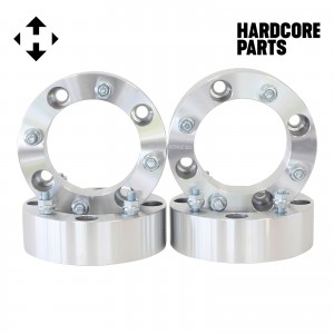 4 QTY ATV Wheel Spacers 2" fits all 4x137 bolt patterns - Compatible with CAN-AM Bombardier Renegade Outlander Commander Kawasaki Mule Prairie Brute Force Bayou 4x137