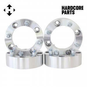 4 QTY 2" 4x115 ATV Wheel Spacer Adapters Studs M10-1.25 Center Bore 85mm - Fits Arctic Cat Yamaha