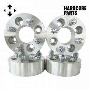 4 QTY Golf Cart Wheel Spacers 2" fits all 4x4 bolt patterns with M12x1.25 Studs Center Bore: 68.5mm - Compatible with Yamaha Golf Carts
