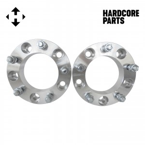 2 QTY Wheel Spacers Adapters 1.5" fits all 5x150 wheel bolt patterns with 14x1.5 threads includes lugnuts