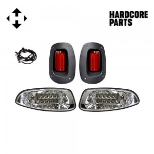 EZGO RXV 2007-2015 Golf Cart Adjustable LED Headlights / Tail lights