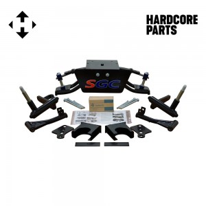6” Heavy Duty Double A-Arm Suspension Lift Kit for Club Car DS Golf Cart (2004.5-Up)