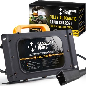 Hardcore Parts 48V Fully Automatic Rapid Golf Cart Charger - Yamaha G29 Drive