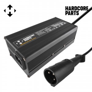 Hardcore Parts 48V Portable Golf Cart Battery Charger - Club Car DS / Precedent / Tempo (3 Prong)
