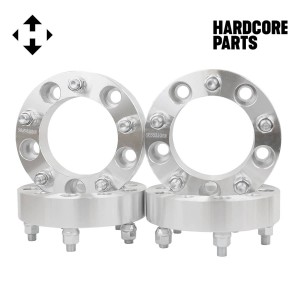 4 QTY Wheel Spacers Adapters 1.5" 5x5.5 (5x139.7) vehicle to 5x5.5 wheel patterns with 1/2-20 threads - Compatible with Dodge Ram 1500 Ford F100 F150 E100 E150 Bronco Jeep CJ3 CJ5 CJ6 CJ7 Scrambler