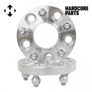 2 QTY Wheel Spacers Adapters 20mm fits all 5x4.5 (5x114.3) vehicle to 5x4.5 wheel bolt patterns with 12x1.5 threads - Compatible with Hyunda Kia Mazda Jeep Toyota