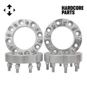 4 QTY Wheel Spacers Adapters 1.5" - Compatible With 8x170 to 8x6.5 (8x165.1) Studs 14x1.5 - Compatible with Ford F250 F350 Excursion