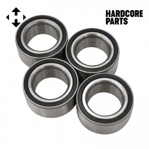 4 QTY Complete Wheel Bearing Kit for Front & Rear - Fits Polaris RZR 900 1000 S 4 XP Turbo Jagged X RS1 and More