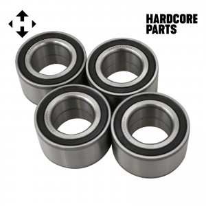 4 QTY Front & Rear Wheel Bearings Kit - Fits Polaris RZR 800 / S / 4 - 2010 2011 2012 2013 2014